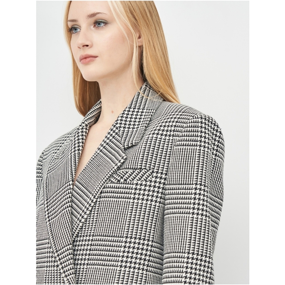 Zara Oversized Checkered Blazer - image 6
